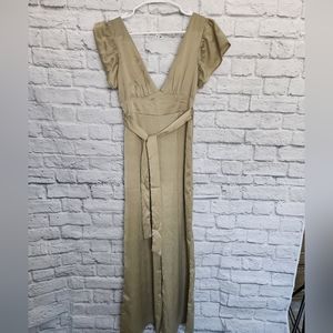 Petal and pup olive jumpsuit